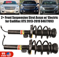Pair Front Shock Strut Assys For Cadillac XTS 13-19 w/Electric 23220530 84677093 picture