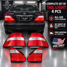 Toyota LEXUS LS430 2004-2006 super Rare LED TAIL LIGHTS set Oem Jdm used picture