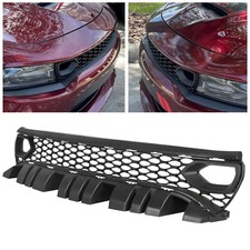 For Dodge Charger SRT GT RT Scat Pack 2015-2023 Front Upper Grille Dual Snorkel picture