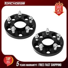 2Pc 15mm 5x108 Hubcentric Wheel Spacers For Ford Jaguar Lincoln M12x1.5mm 63.4mm picture