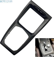 Matte Carbon Fiber Gear Shift Frame Cover Compatible with BMW X3 G01 X4 G02 picture