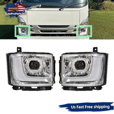 Left & Right Side Halogen Headlamp For 2023-2024 ISUZU NPR-HD NRR NQR 5.2L picture