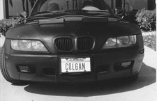 Colgan Front End Mask Bra 2pc. Fits 97-02 BMW Z3,2.3,2.5,2.8,3.0 Roadster W/ TAG picture
