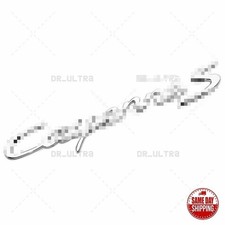 Chrome Look Cayenne S Letters Rear Badge Emblem Deck lid 958-559-675-01 picture