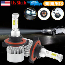 2x 9008 H13 LED Headlight Bulb 10000W 1000000LM High Low Beam Super Bright White picture