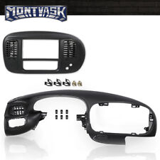 Dash Pad Dashboard & Dash Radio Bezel Black Fit For 97-03 Ford F150 Expedition picture