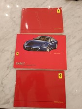 Ferrari 612 owners manual + 2 infotainment booklets (Arabic + English) RARE picture