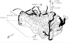 Genuine OEM 2019 - 2021 Subaru Forester 2.5L Engine Wiring Harness  24020AG640 picture