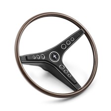 Ford 1969 Mustang Mach 1 Deluxe Rim Blow Steering Wheel Complete + Horn Switch picture