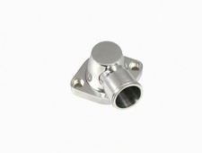 1964-1979 Pontiac Swivel Water Neck Thermostat Housing V8 Polished Aluminum picture