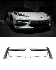 For 20-Up Corvette C8 CARBON FIBER Sequential LED DRL Light Bar Bezel Insert picture