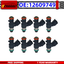 8x OEM Fuel Injectors 12609749 For GMC Sierra Yukon XL 6.2L Chevrolet Cadillac picture