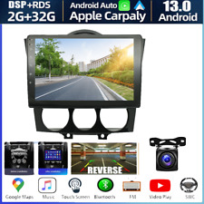 9'' GPS NAVI APPLE CARPLAY ANDROID 13 CAR STEREO RADIO FOR 2003-2008 MAZDA RX-8 picture