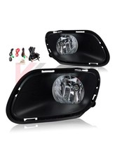 Winjet CFWJ-0471-C Clear Fog Lights w/Wiring Kit for 14-16 Jeep Cherokee picture