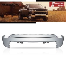 NEW Chrome Steel Front Bumper Face Bar for 2020-2023 Chevy Silverado 2500/3500 picture