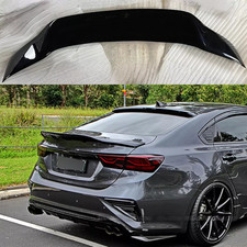 Fit For Kia Forte K3 2019-2023 Glossy Black Duckbill Rear Trunk Lip Spoiler Wing picture