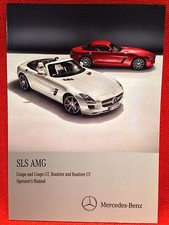 3rd EDT🟥 2013 MERCEDES SLS COUPE GT ROADSTER GT CONVERTIBLE OWNERS MANUAL 583HP picture