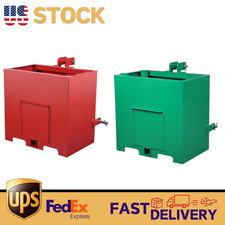 800Lbs Ballast Box 3 Point For Cat 1 Tractor Quick Tach Hitch Counterweight picture