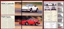 1983 Porsche 911SC and 930S Turbo Original Car Review Print Article J63 picture