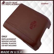 2011 - 2014 Ford F250 King Ranch Real Leather Center Console Armrest lid Cover picture