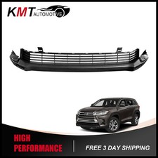 New Front Bumper Cover Lower Grille Fits 2017-2019 Toyota Highlander 521290E030 picture