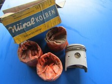 4 Pistons Nüral Kolben For: Opel: Rekord 1500 1953-57, Rekord P1 1500 1958-60 picture