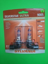 NEW - Sylvania 9005 Silverstar ULTRA NIGHT VISION Halogen Headlight Bulbs 2Pack picture