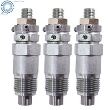 3x Fuel Injectors For Kubota D750 D850 D950 D1302 D1402 V1702 V1902 15271-53020 picture
