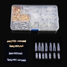 400pcs 3.9mm Brass Bullet Connectors Male & Female Wire Terminals For Car Motor picture
