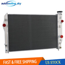 4 Core Aluminum Radiator Fits 1993~02 Chevy Camaro Pontiac Firebird 5.7L V8 picture