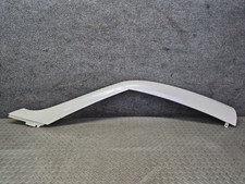 09-20 NISSAN 370Z Z34 COUPE FRONT LEFT EXTERIOR A PILLAR MOLDING WHITE OEM picture