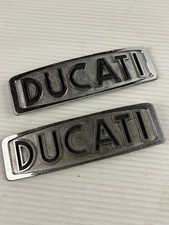 Ducati Bevel Drive 750GT Gas Tank Badges 1973 1974 picture