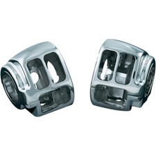 Kuryakyn Switch Housing Set Chrome #1747 Harley Davidson picture