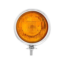 United Pacific C364007 12V Amber Vintage Fog w/ Light Adjustable Mount – 1 Unit picture