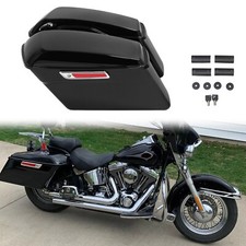 Hard Saddlebags Saddle Bags For Harley Road Street Glide FLHR FLTR 1994-2013 picture