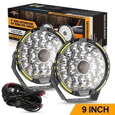Auxbeam 360-PRO Series 9 Inch Round Off Road Lights 270W LED Driving Lights Pods picture