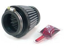 K&N RU-2690 Round Tapered Universal Clamp-On Air Filter, 1-3/4in Flange picture