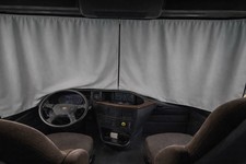 International Truck Windshield Curtains Left Right Pair Interior picture