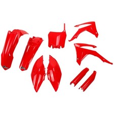 UFO Plastic Kit Set Full Complete Red Honda CRF250R 2014-2017 CRF450R 2013-2016 picture