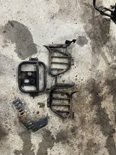1989-2004 kawasaki bayou foot rests foot gaurds nerf bars picture