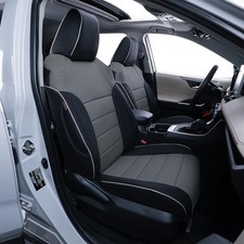 EKR Custom-Fit 2009-2020 Honda Fit Leather Seat Covers Full Set 5-Seat Cushion picture