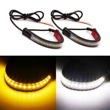 2 Waterproof 5.3'' 12V Motor LED Strip Underbody Light For Car Motorcycle OXILAM picture