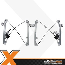 2x Front Left & Right Power Window Regulator w/ Motor for Chevy Silverado 1500 picture