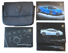 2016 Lamborghini Huracan LP 610-4 Spyder Owner's Manual Set picture
