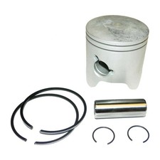New Piston Kit .010 OS 1984-2006 Yamaha 60HP 70HP 3-Cylinder 72.25mm Bore picture