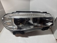 BMW X5 X6 2014-2019 RH Passenger HID Xenon Headlight 63117317110 CRACKED LENS picture