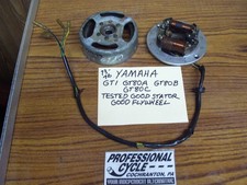 Yamaha 73-76 GT1 GT80A GT80B GT80C Tested Good Stator And Flywheel picture
