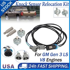 Knock Sensor Relocation Kit For GM Gen 3 LS V8 Engines - Moves Sensors To Heads picture