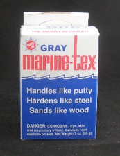 Marine-Tex RM301K Epoxy Putty Repair Kit Grey 2 oz. w/ Hardener 4 Mixing Sticks picture