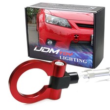 JDM Red Track Racing Style Tow Hook Ring Kit For Scion 2011-2013 tC 2004-2015 xB picture